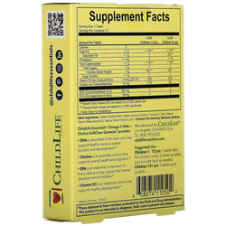 ChildLife Essentials, Омега-3 27 SoftChew Gummies, со вкусом маракуйи