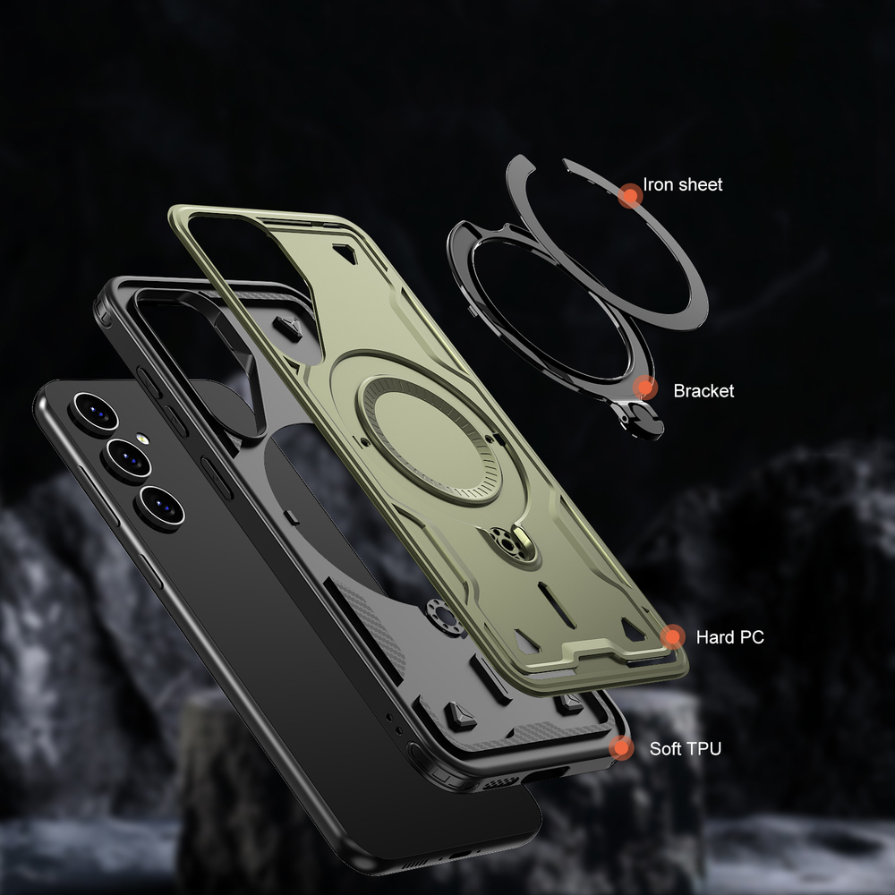 Чехол Magneto Case с кольцом для Samsung Galaxy S23 FE