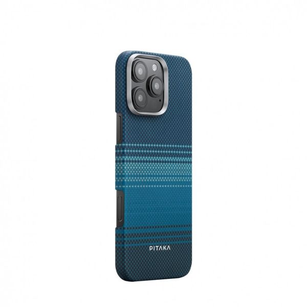 Чехол Pitaka Tactile Woven для iPhone 16 Pro, Восход луны| Moonrise