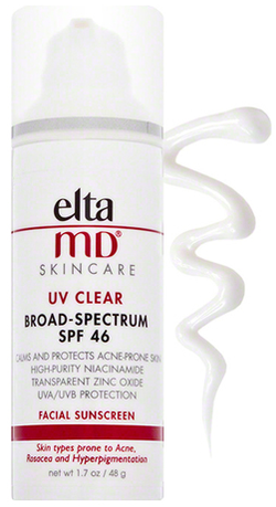 elta MD UV Clear Broad-Spectrum Tinted солнцезащитное cредство с оттенком SPF46 48г