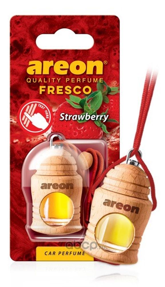 Ароматизатор подвесной  FRESCO  Клубника (AREON)