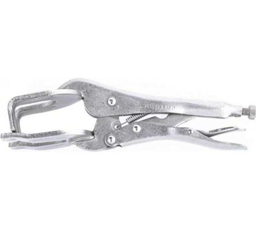 Зажим ручной, двойной, точечная фиксация, 225 мм// Вывод 18429