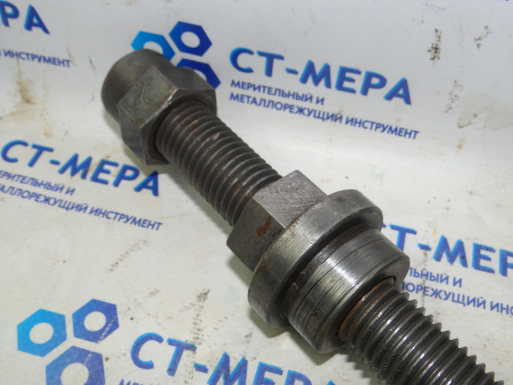 Шомпол (тяговый шпиндель) М24 для станков ISO 50 (7:24) 6Р12, 6М12П, 6Н12