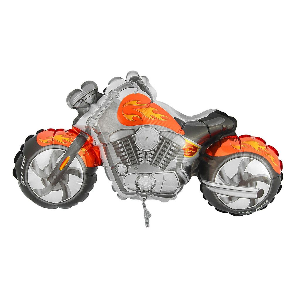 Мотоцикл. Оранжевый.