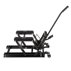 WDK-86101 Мотодомкрат подкатной гидравлический, г/п 700 кг, высота подъема 430 мм