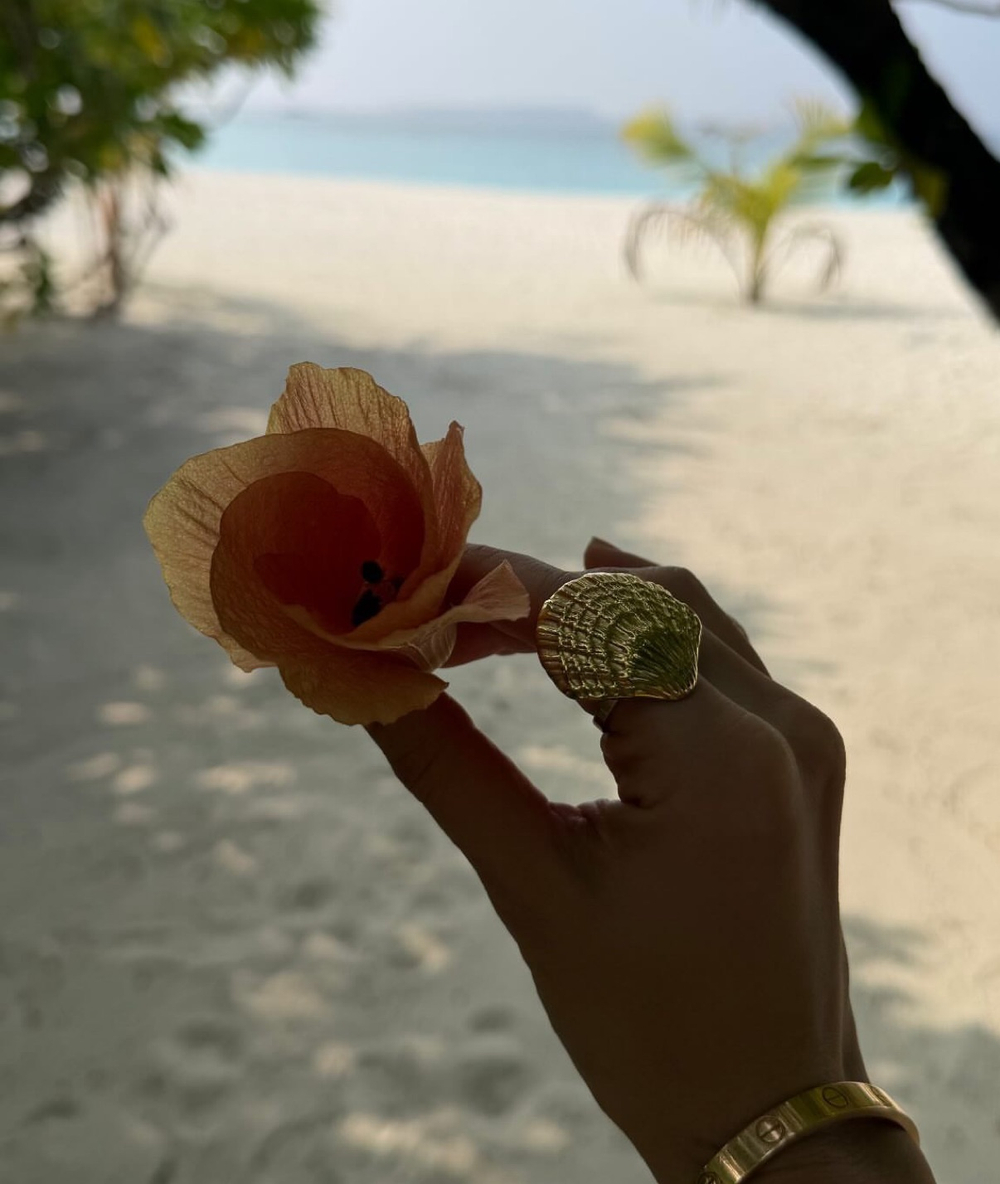 Кольцо SEASHELL gold