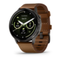 Умные часы Garmin Venu 4 - 45мм Slate with Black Silicone Band and Brown Leather Band