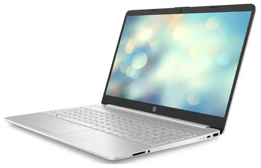 Ноутбук HP 15s-fq2010ur Core i5 1135G7/16Gb/SSD512Gb/Intel Iris Xe graphics/15.6"/IPS/FHD (1920x1080)/Free DOS/silver/WiFi/BT/Cam