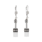 Серьги Coeur de Lion 4020/20-1400 цвет белый, серебряный