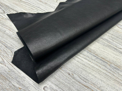 Bisonte Nero (1,1-1,3 мм), цв. Черный, натуральная овчина