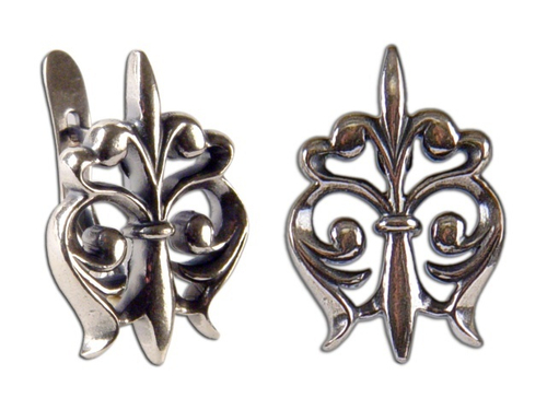 "Растрелли" серьги в серебряном покрытии из коллекции "Архитектура" от Jenavi с английским замком