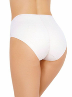 Высокие хлопковые трусики с кружевом Lace Cotton Band (Размер: L) (Цвет: черный)