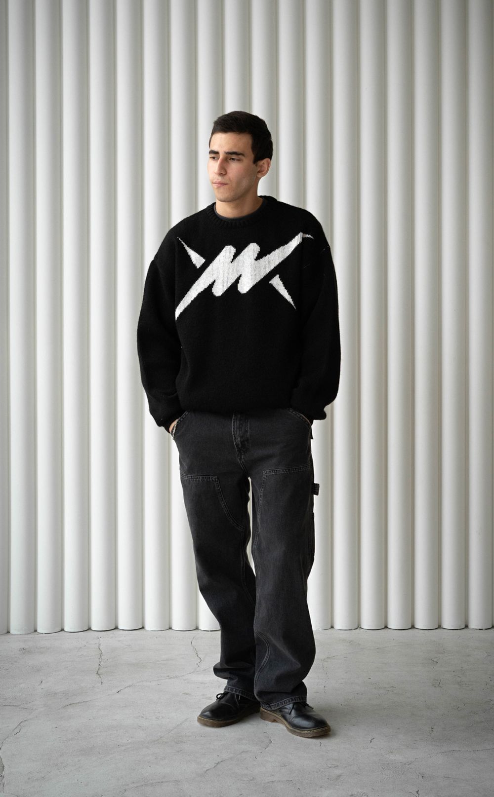 Джинсы Молодость Work черные