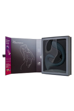 Темно-серый вибратор для G-стимуляции G for Goddess 1 (Цвет: темно-серый)