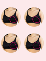 Бюстгальтер для фиксации экзопротеза молочной железы Valeria ЛФ черный 95