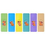 Закладки для книг МАГНИТНЫЕ, "ЯРКИЙ МИКС", комплект 30 штук, 35x25 мм, FUNSTER (ФАНСТЕР), 116657