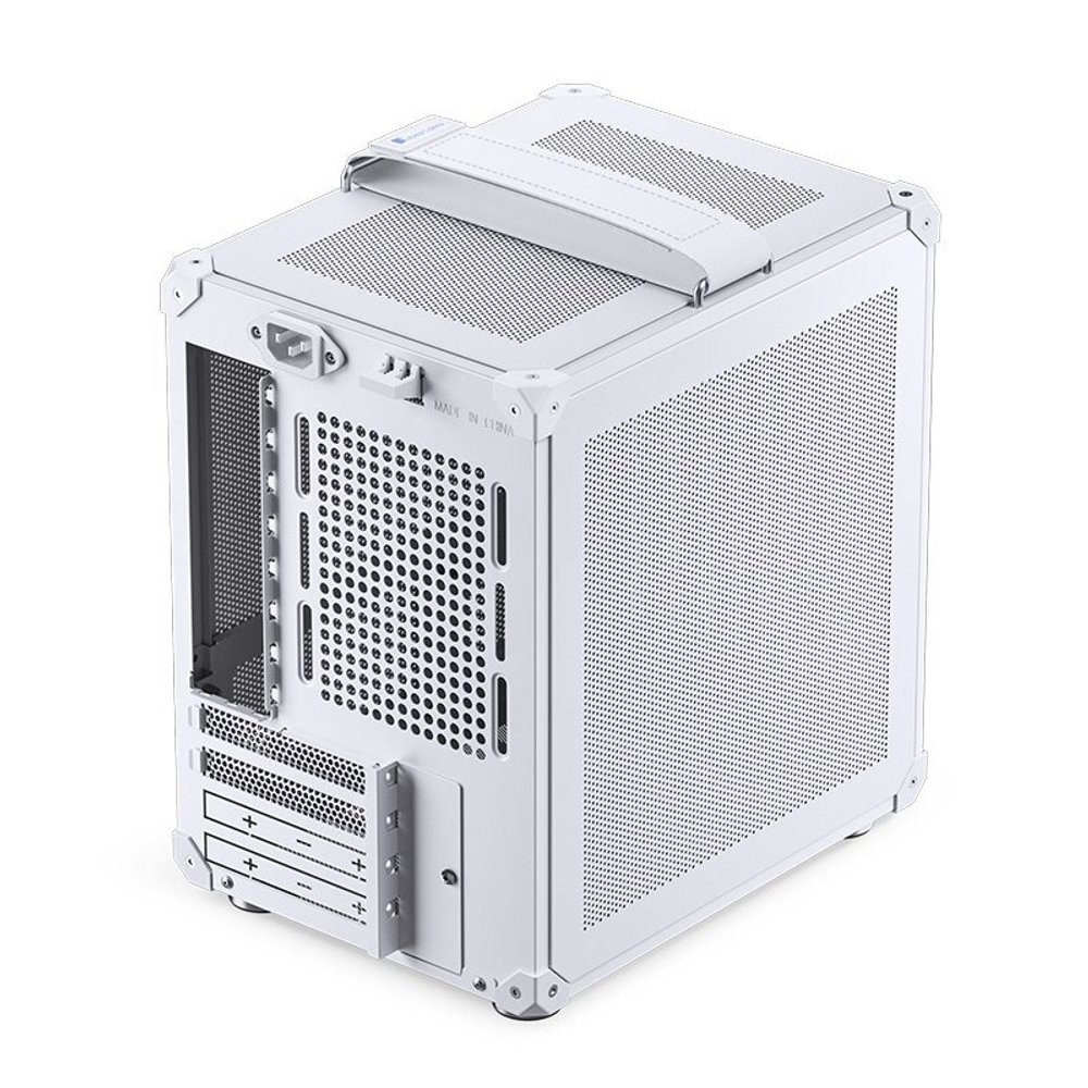 Корпус JONSBO C6-ITX, ITX, MINI-DTX, белый (без БП)