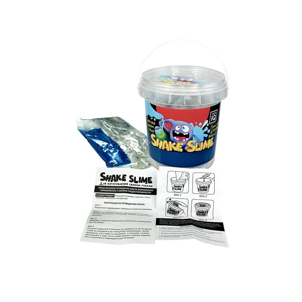 Слайм ShakeSlime арт. S01 голубой
