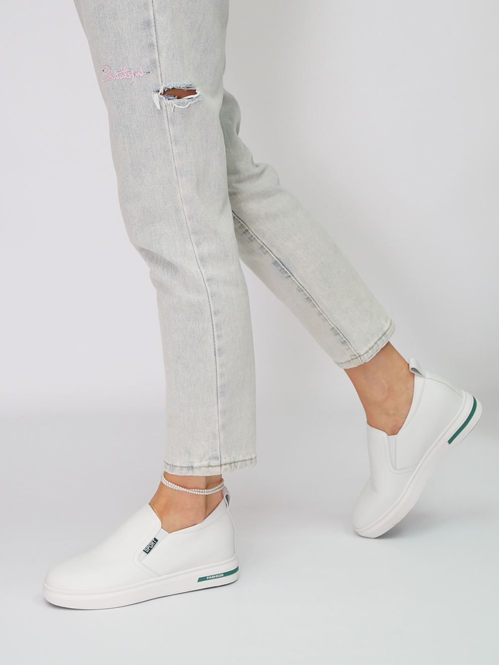 Слипоны женские демисезонные