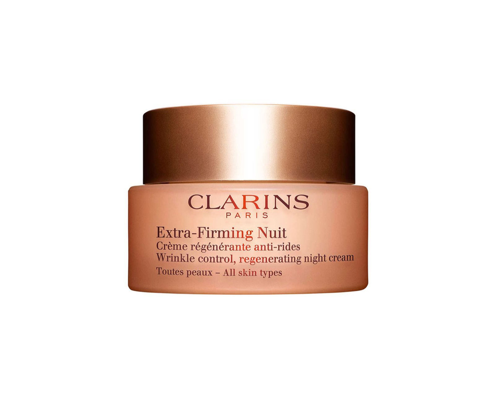 Clarins Extra-Firming Night - укрепляющий ночной крем с регенерирующим эффектом для всех типов кожи /   50  ml  / GTIN 3380810458930