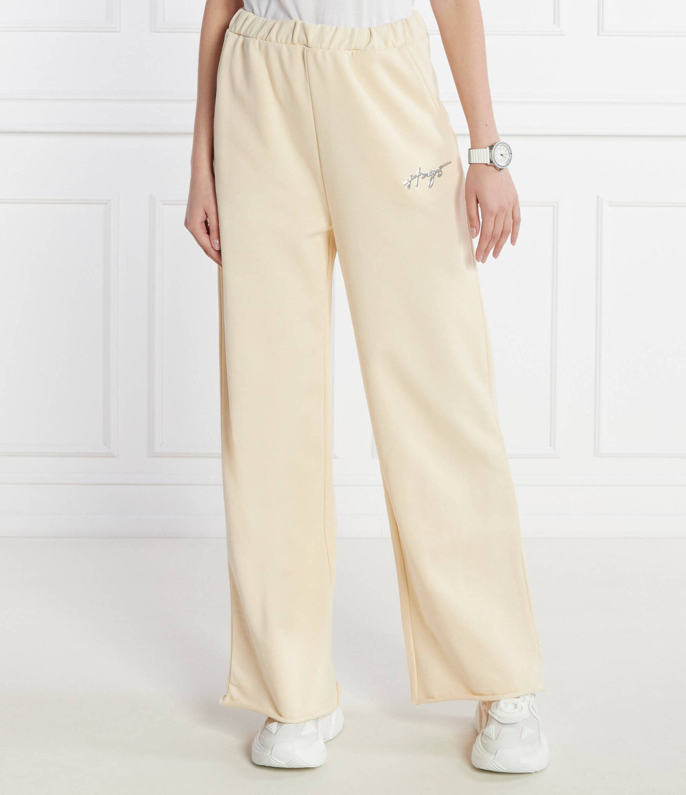 Спортивные штаны Nasuede_2 HUGO - бежевый(50508560)