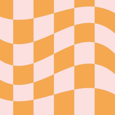 Groovy checkered pattern
