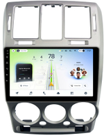 Магнитола для Hyundai Getz 2002-2011 (рамка серебро) - Teyes CC4L монитор 9" IPS на Android 14, Snapdragon 662, CarPlay, 4G SIM-слот