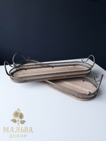 Набор из 2-х декоративных подносов "Гранд" CAMPO Home & Garden