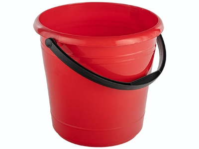 Ведро 15л "Элластик", цвет красный