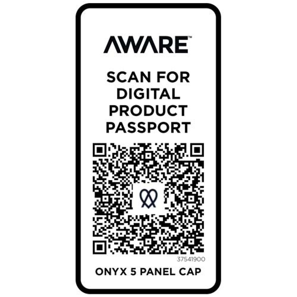 Onyx с 5 панелями Aware™ кепка из переработанных материалов