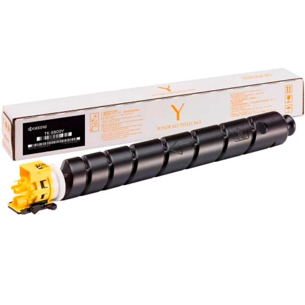 Тонер-картридж Kyocera TK-8800Y Желтый для P8060cdn, 1t02rranl1