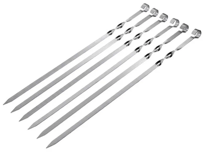 Шампура набор 6шт 60см