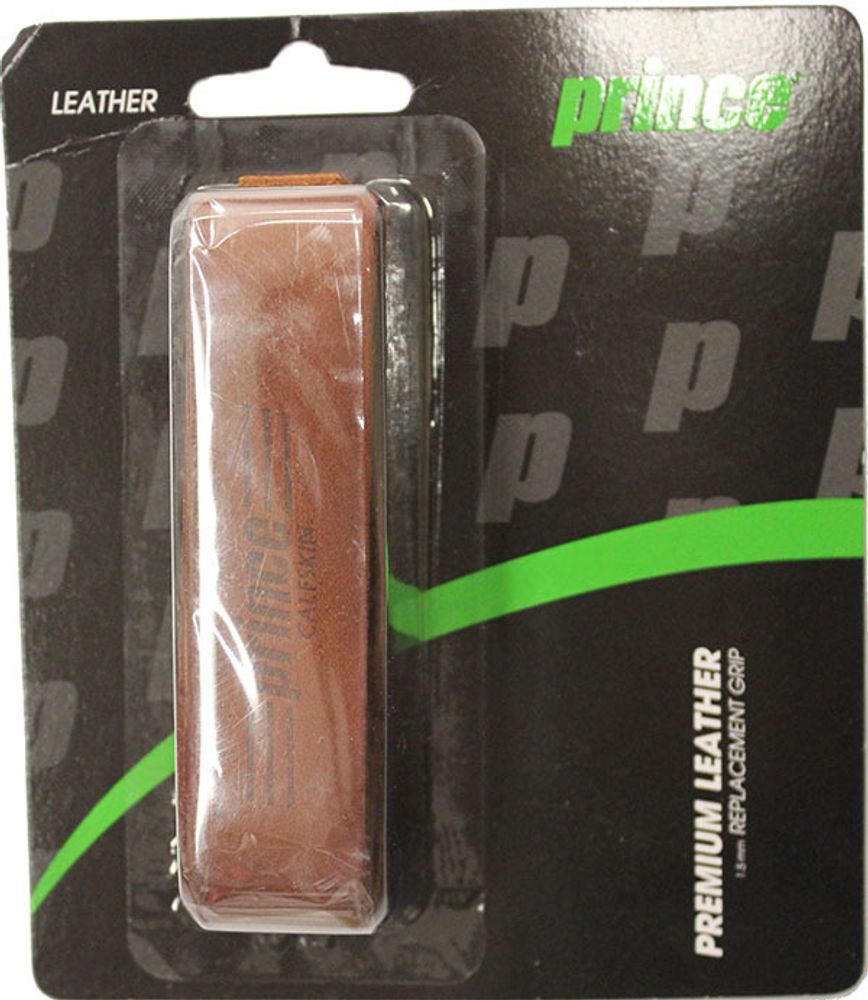 Теннисные намотки базовые Prince Premium Leather 1P - Бежевый
