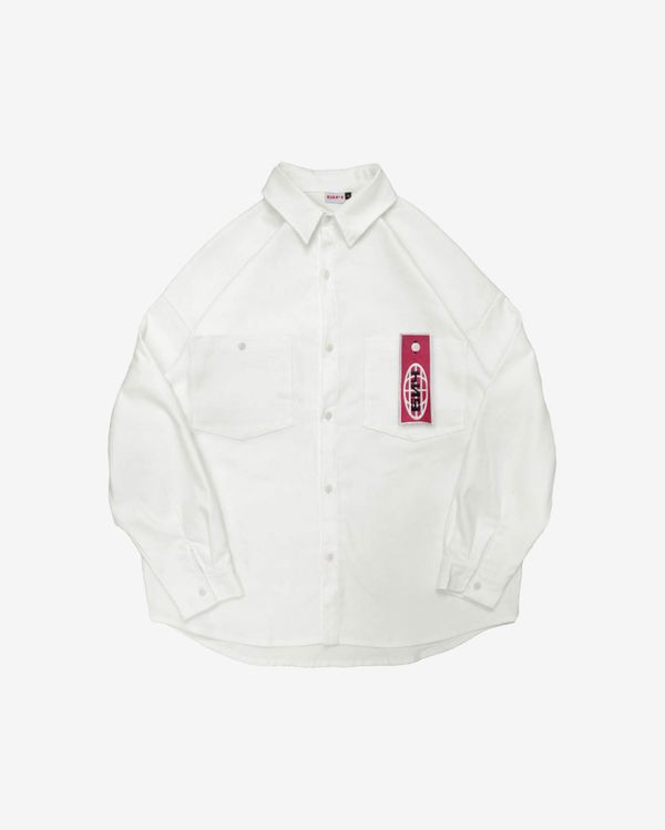 Рубашка Плотная Хлопковая молочная - фото 1