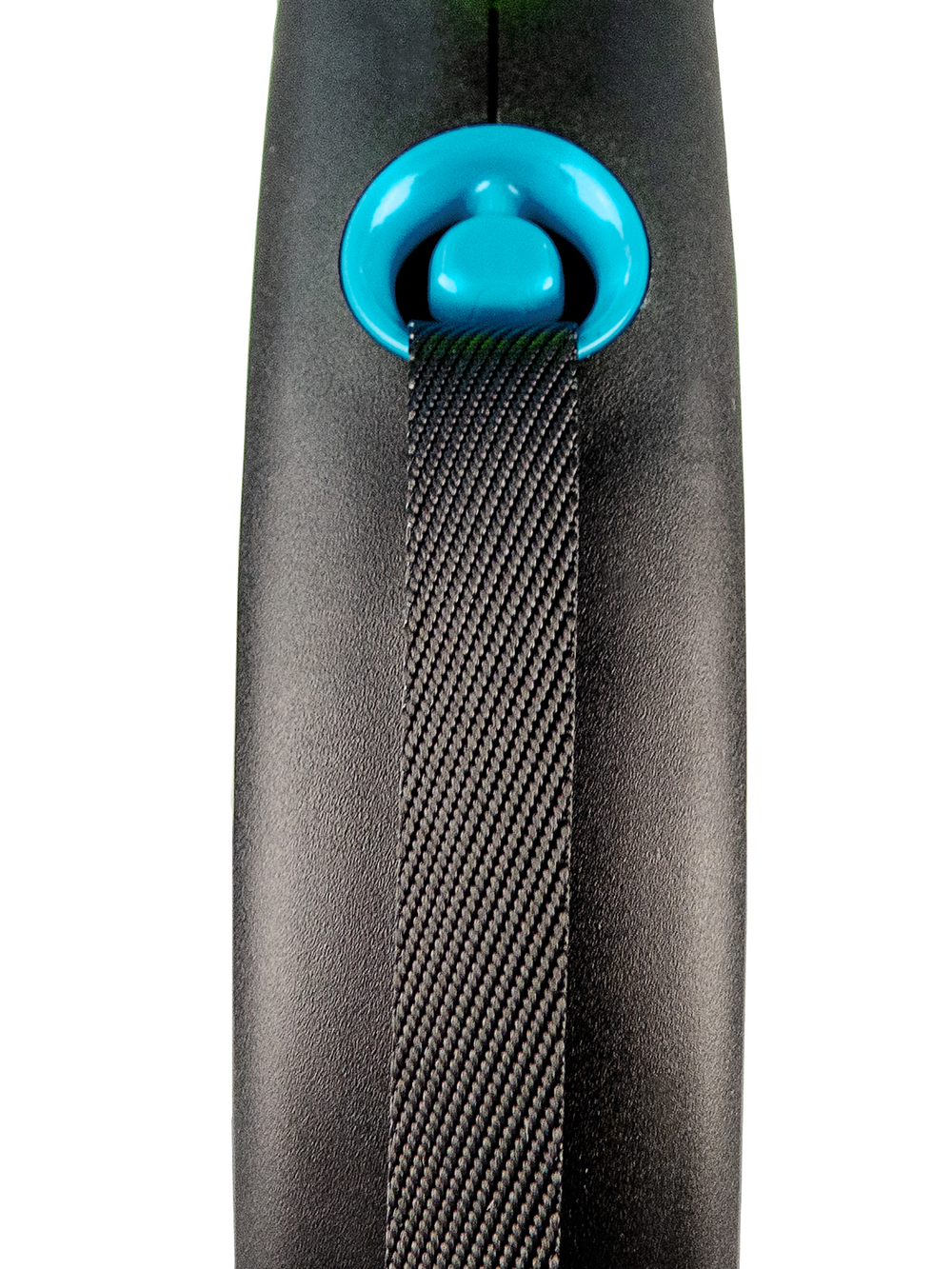 Поводок-рулетка Flexi Black Design S. Трос 5 м. для собак до 12 кг. Синий