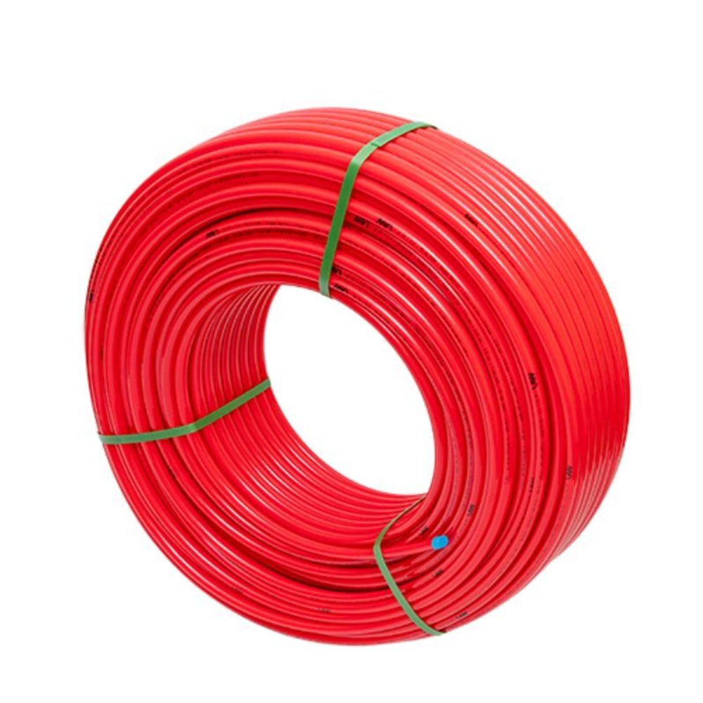 Труба из сшитого полиэтилена 16х2,0 PE-Xa +EVOH для теплого пола (300м) красная MVI PE.230.04