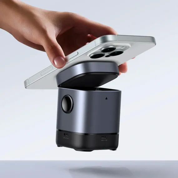UGREEN W709 UNO 2-in-1 Robot Magnetic 20W for iPhone/AirPods Grey
