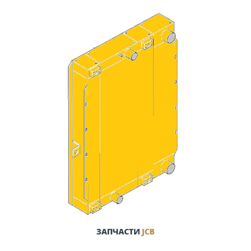 Радиатор JCB 30/926614, 30-926614