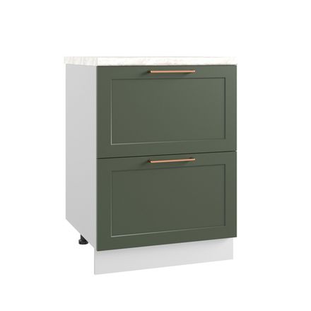 Кухня Модуль КМЯ 600 Квадро Роза