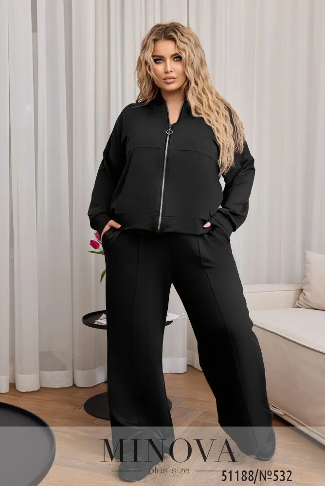 Костюм 532-черный Minova