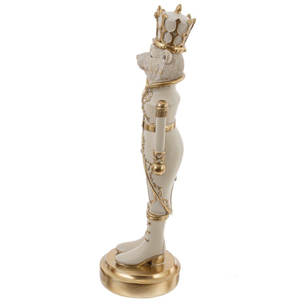 GAEM Фигурка декоративная "Солдатик-медведь", L9 W9 H31 см