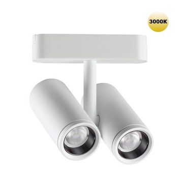 359275 SHINO NT23 192 белый Трековый светильник для низковольтного шинопровода IP20 LED 16W 48V 1360Лм 3000К SMAL