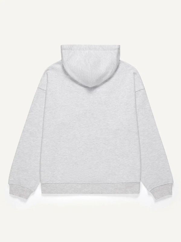 Худи Базовая коллекция 4.0 серый меланж - фото 2