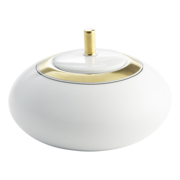 Сахарница 350мл Vista Alegre Домо Золотой