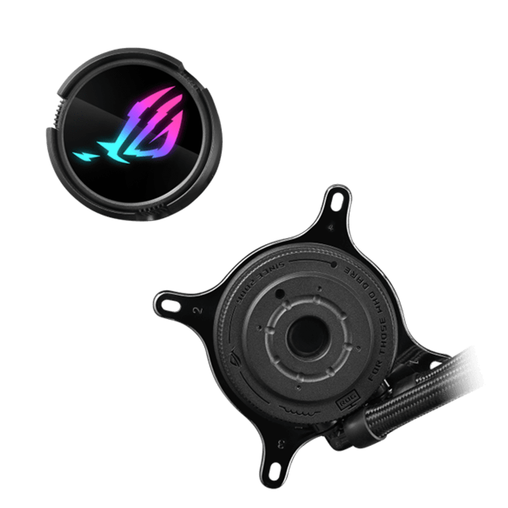 Водяное охлаждение CPU Asus ROG STRIX LC III 360 ARGB 120mm Liquid CPU Cooler, 3 x12cm PWM Fan, ARGB