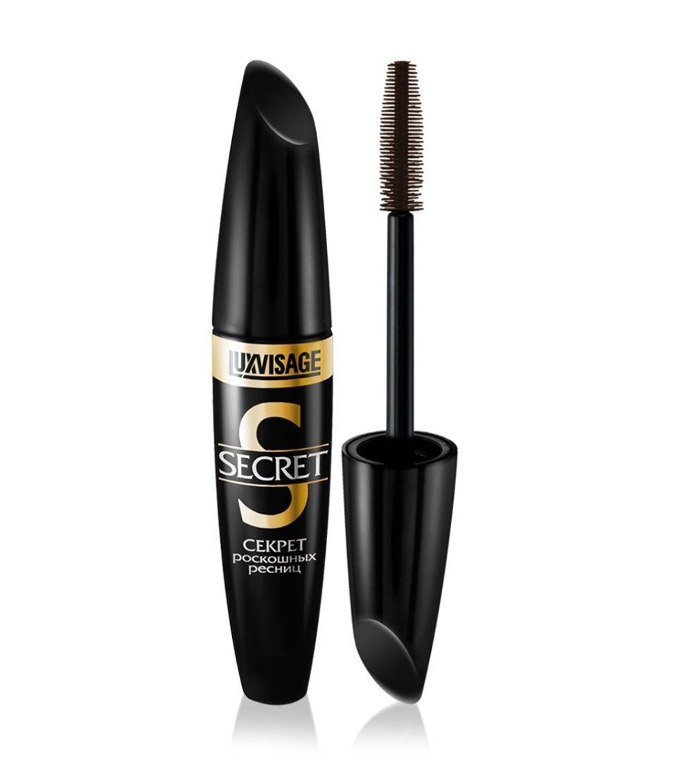 LUXVISAGE Тушь для ресниц SECRET Секрет роскошных ресниц (Коричневая)