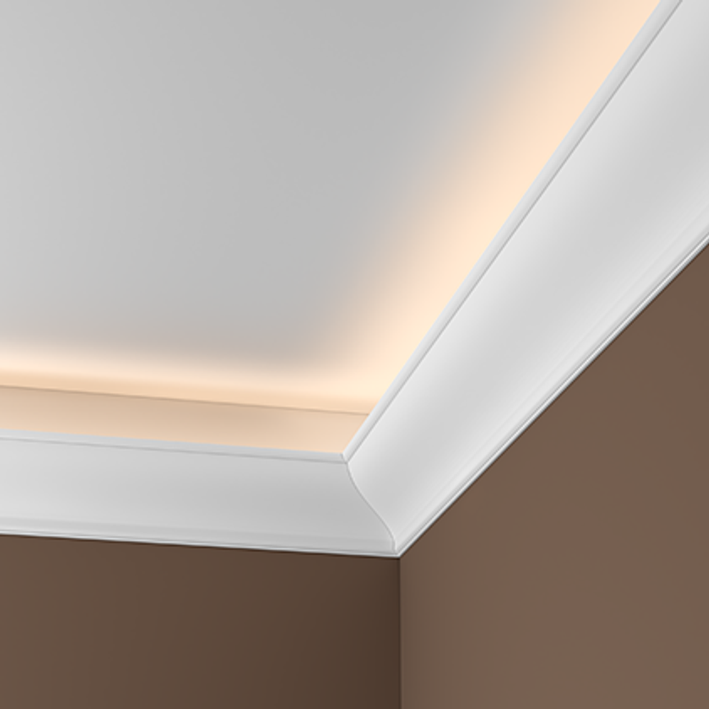 Карниз пенополиуретан, 2000x164x166 мм