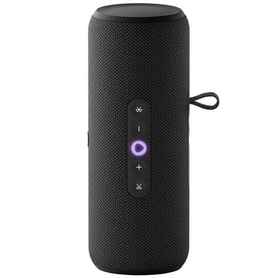 Умная колонка Яндекс Станция Стрит, с голосовым помощником Алиса, черная