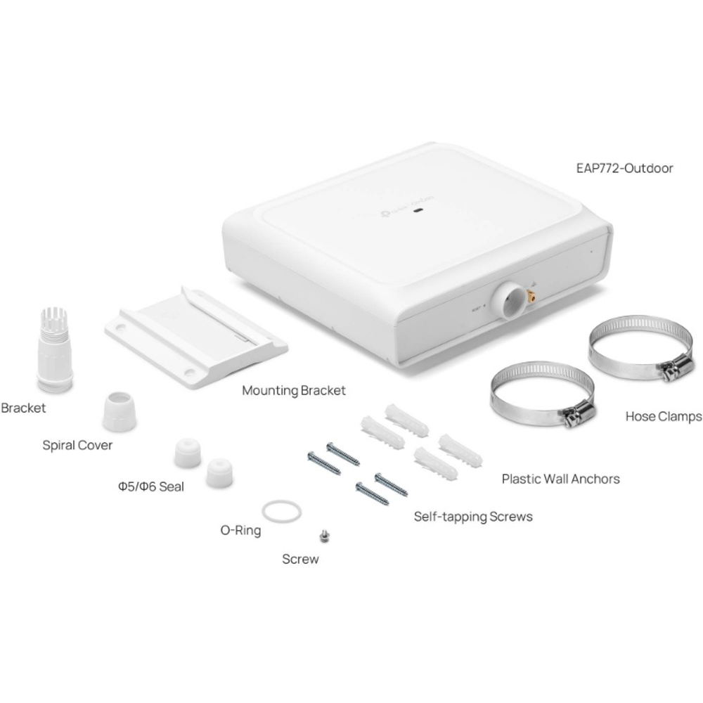 TP-Link EAP772-Outdoor Трехдиапазонная точка доступа Wi-Fi 7 для улицы и помещений BE9300