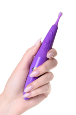 Стимулятор клитора с ротацией Zumio S фиолетовый 18 см